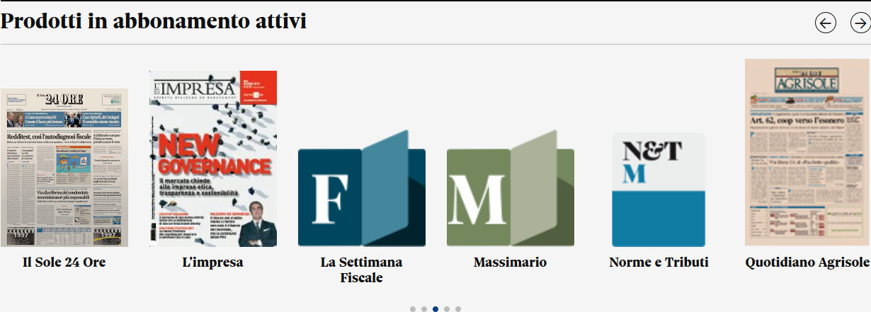 Sistema informativo Il Sole 24 Ore SBA